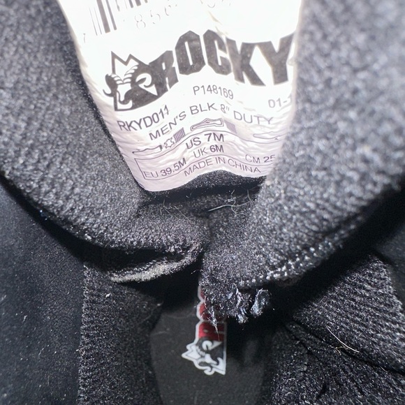 Rocky Black Tactical Boots - Picture 6 of 8